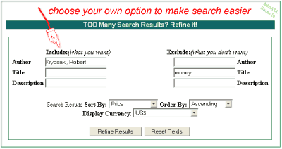 Refine it option makes your result more accurate
