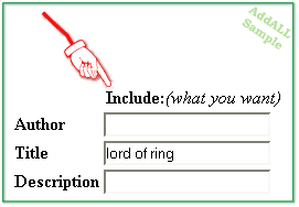 Put more detailed info in your search