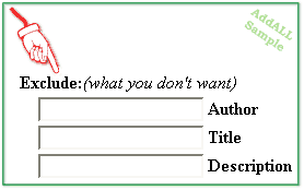 You also can get rid of some unwanted info from your search.